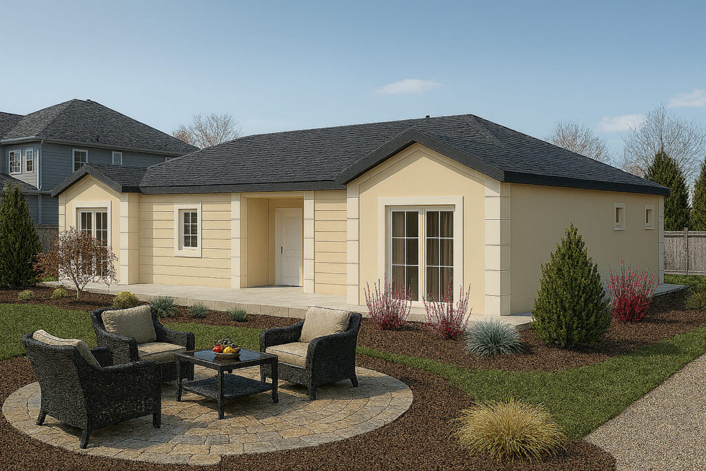 Casă pe structură metalică 137 mp – Model S11 Cozy Elitestruct