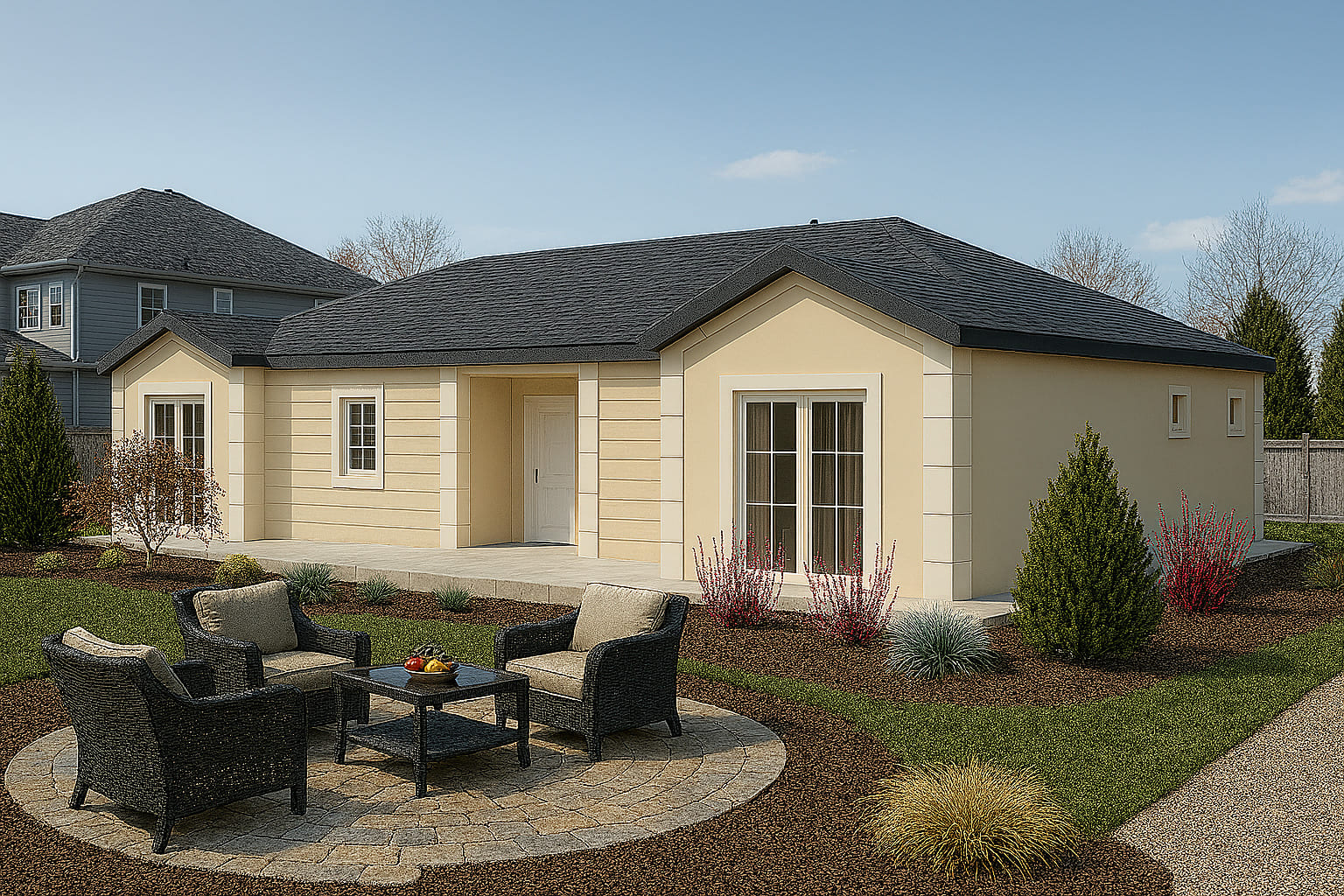 Casă pe structură metalică 137 mp – Model S11 Cozy Elitestruct